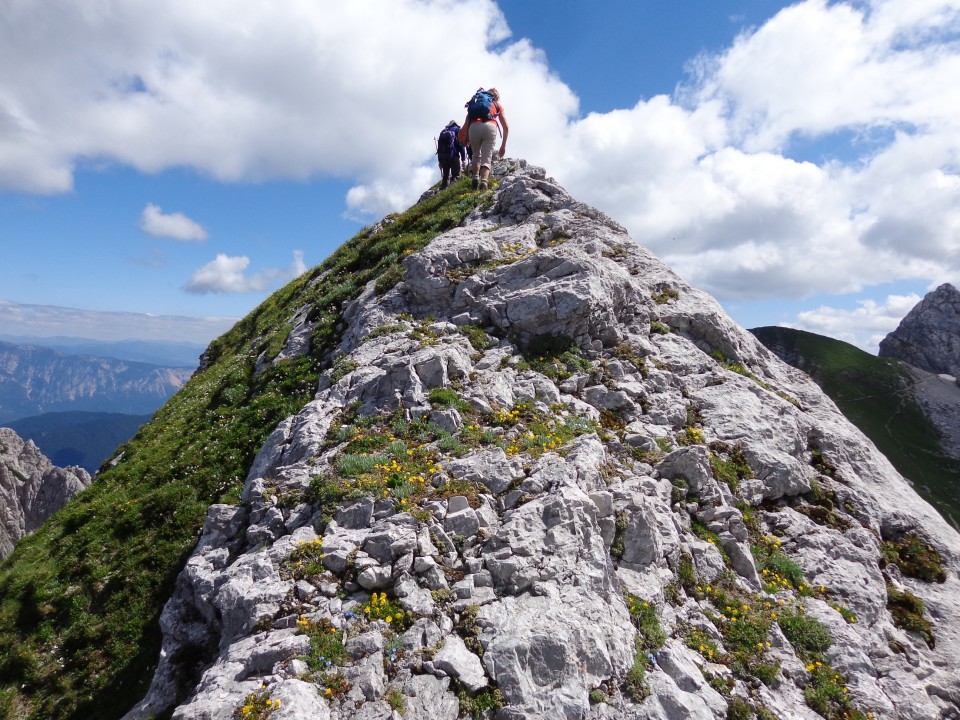 Greben od Skale do Malih Špic, 19.06.2018 - foto povečava