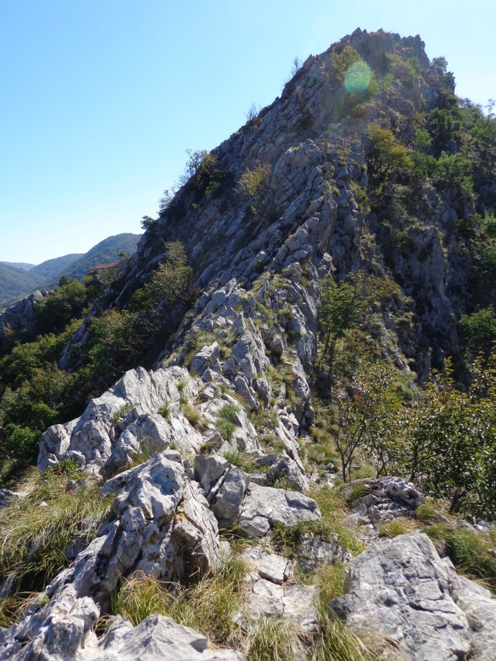 Glinščica - Comicijev greben, 05.10.2018 - foto povečava