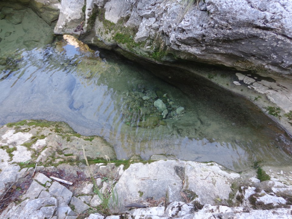 Glinščica (Val Rosandra)-kanjon, 05.10.2018 - foto povečava