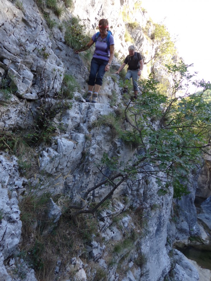 Glinščica (Val Rosandra)-kanjon, 05.10.2018 - foto povečava