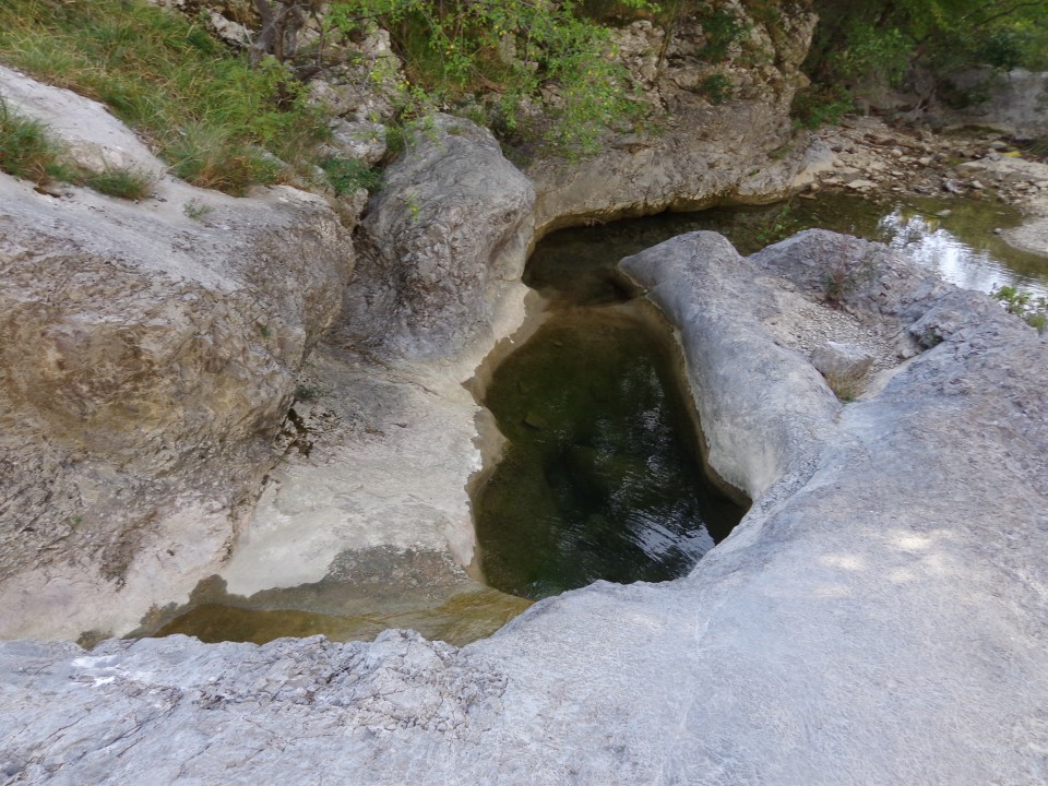 Glinščica (Val Rosandra)-kanjon, 05.10.2018 - foto povečava