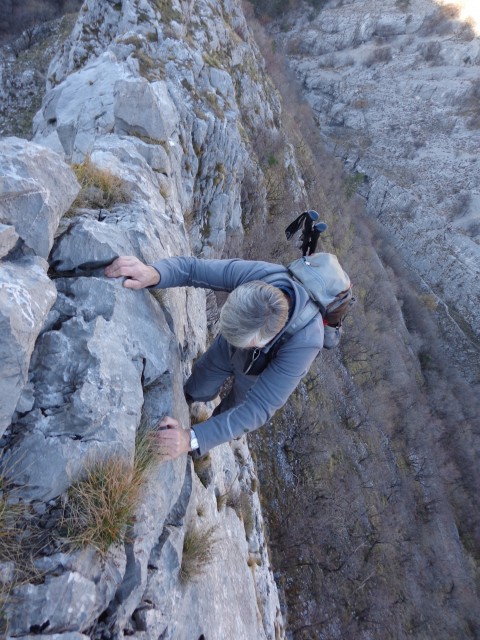 Glinščica, Comicijev greben, 27.12.2018 - foto