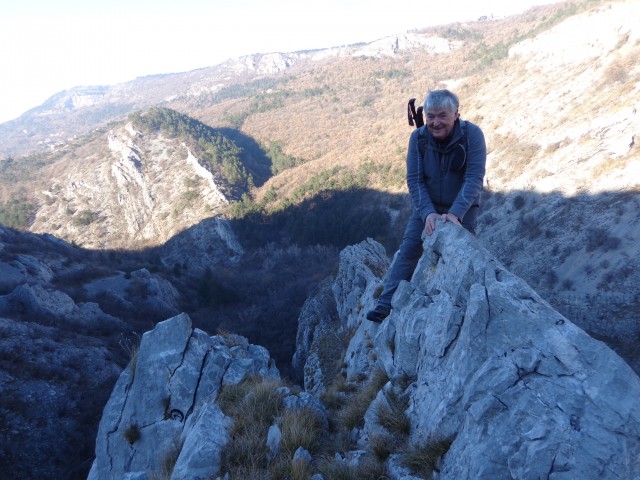 Glinščica, Comicijev greben, 27.12.2018 - foto