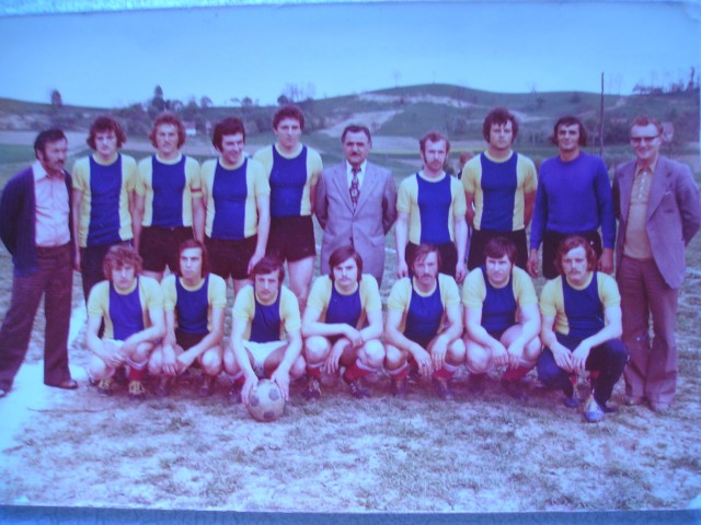 Članska ekipa l.1974 
Tekma Jurovski dol:Drava