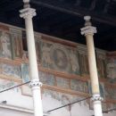 ohranjene slikarije, kakršne so nekoč krasile grajsko poslopje