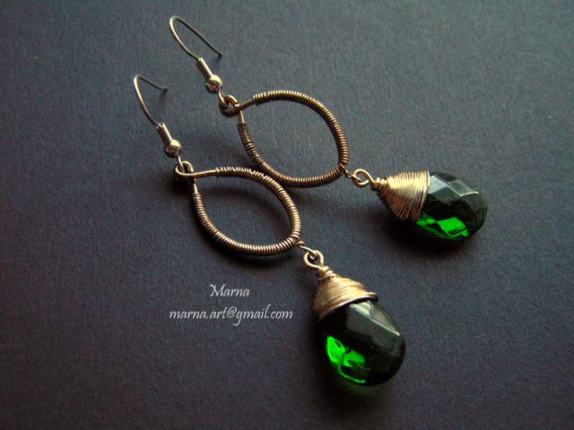 Uhani - nakit (earrings - jewelry) - foto