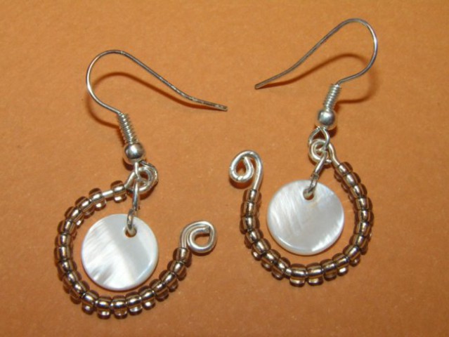 Uhani - nakit (earrings - jewelry) - foto