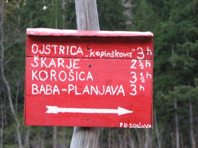 Ojstrica-Kopinškova (kdaj drugič), 14.04.2007 - foto