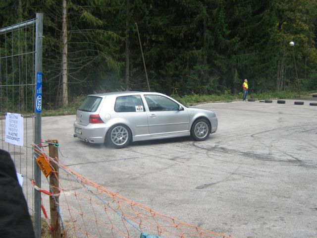 Avtoslalom Ivarčko jezero 2010 - foto