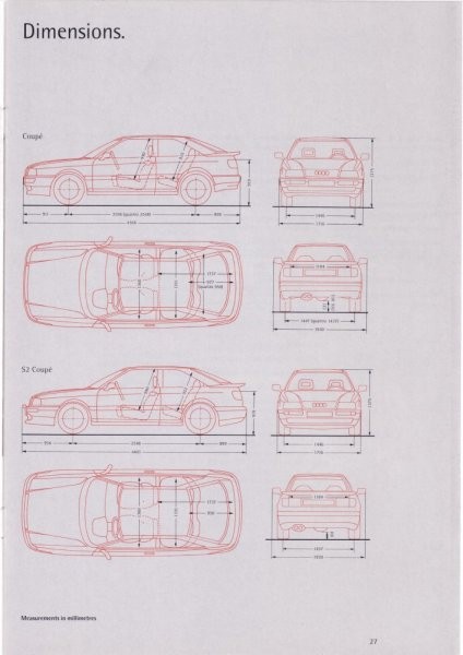 Audi Coupe, Audi Coupe Quattro, Audi Coupe S2 - foto