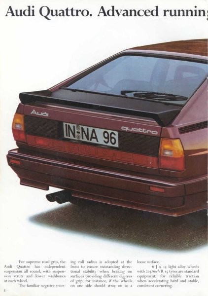 Audi Quattro 1984 - foto