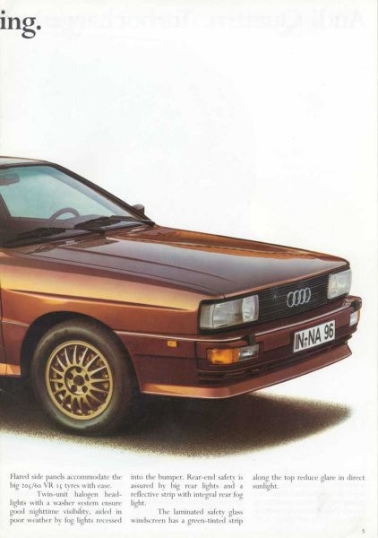 Audi Quattro 1984 - foto