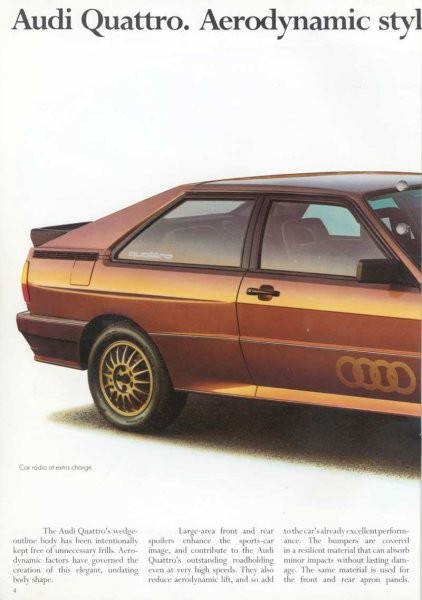 Audi Quattro 1984 - foto
