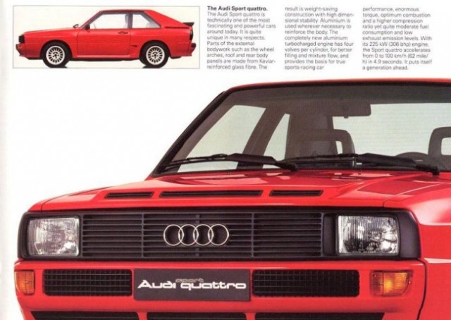 Audi Quattro 1985 - foto