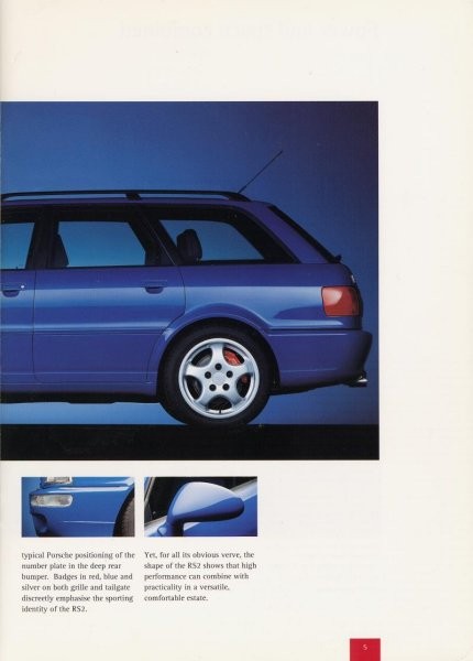 Audi RS2 1994 - foto povečava