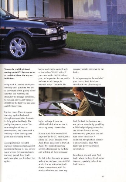 Audi S2 Coupe and Estate 1994 - foto