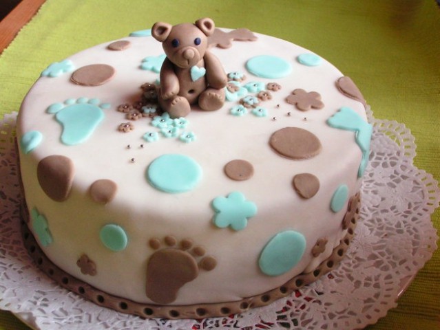 čokoladna torta za 1. rojstni dan