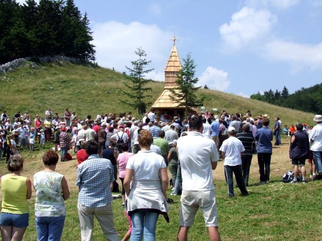 Biba planina,blagoslov kapelice 2007 - foto