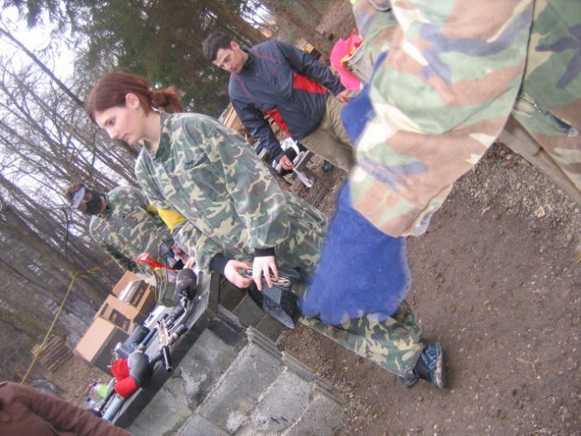 Vija paintball (24.2.07) - foto