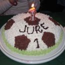 Prva sinijeva domača tortica...:-)