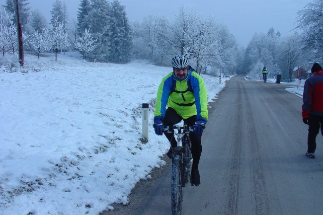 Silvestersko kolesarjenje konec 2007 - foto povečava