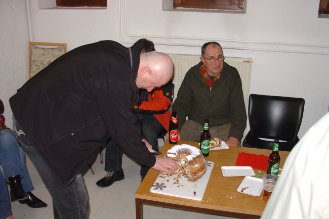 Zadnji petek 2007 v klubu potica za Dušanov R - foto povečava