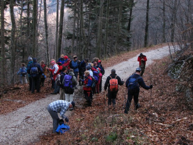 Rakov škocjan, Veliki Javornik, 10.11.2007 - foto