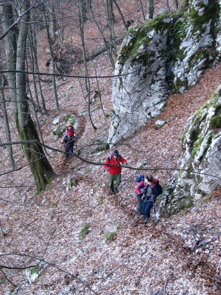 Rakov škocjan, Veliki Javornik, 10.11.2007 - foto povečava