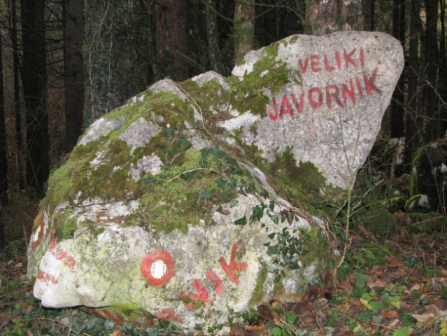 Rakov škocjan, Veliki Javornik, 10.11.2007 - foto