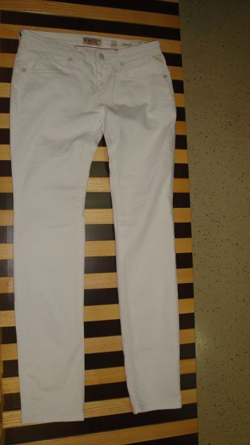 Ž hlače bele traceeman, W30/32, cena 22€