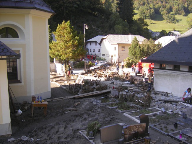 Poplave v Železnikih - foto povečava
