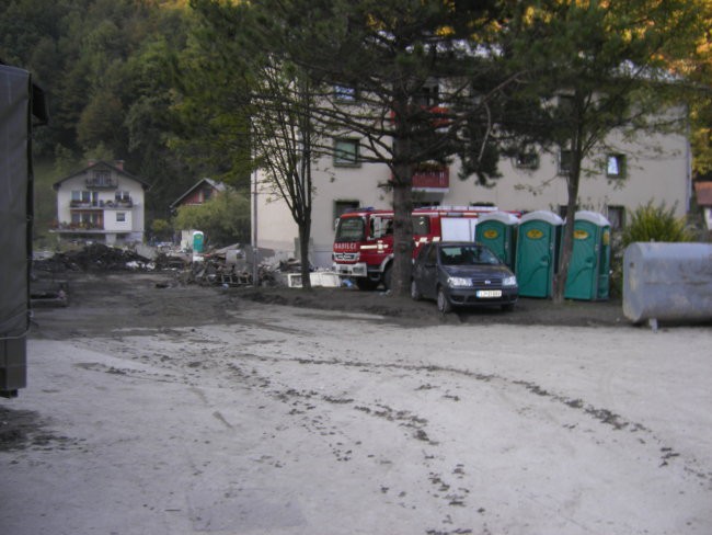 Poplave v Železnikih - foto povečava
