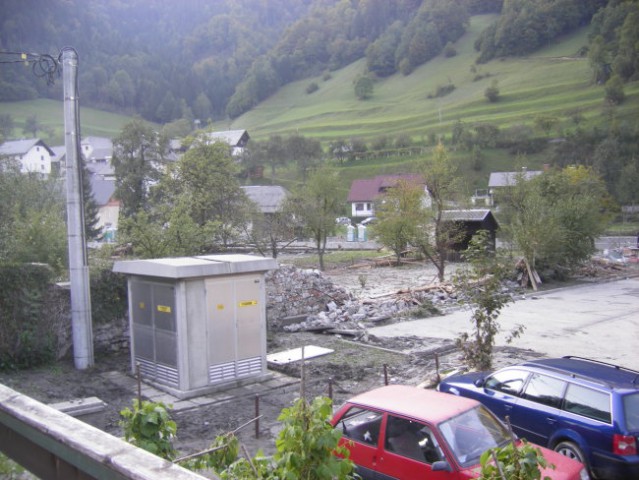 Poplave v Železnikih - foto