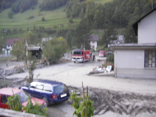 Poplave v Železnikih - foto povečava