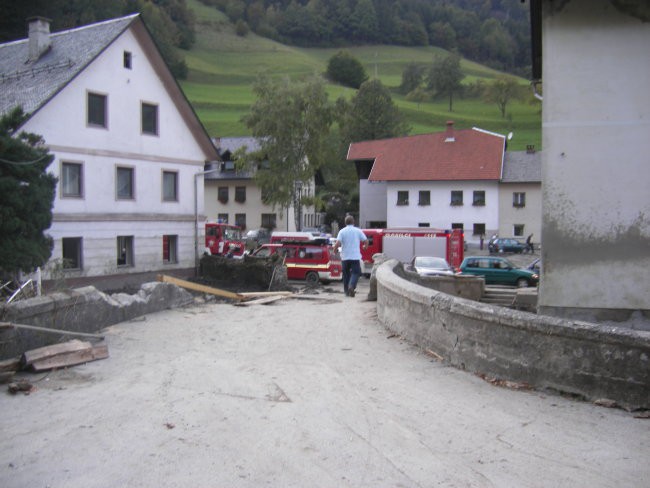 Poplave v Železnikih - foto povečava