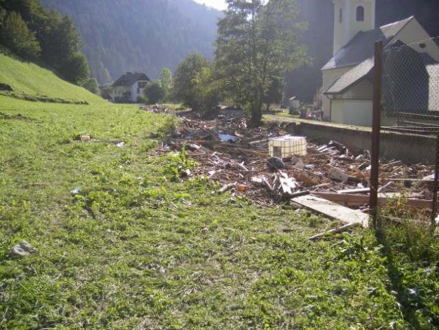 Poplave v Železnikih - foto