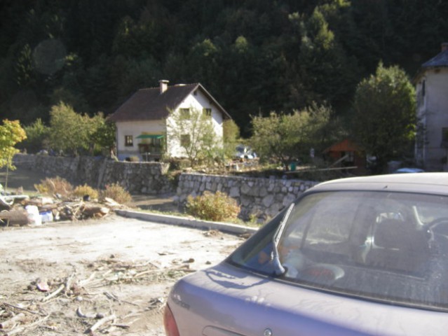 Poplave v Železnikih - foto