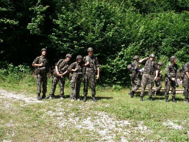 Vojaški tabor 2007- 2vod - foto povečava