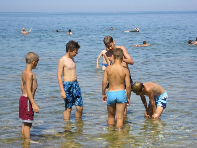 Otroci na morju - SAVUDRIJA - foto