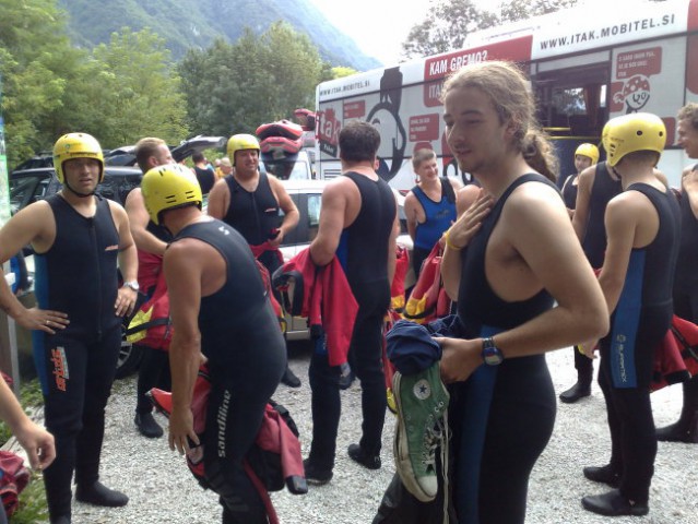 Rafting SOČA - foto