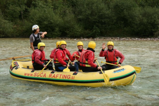 Rafting SOČA - foto