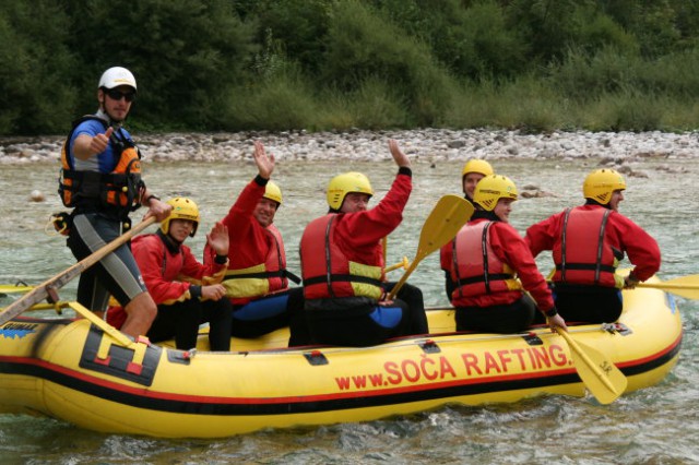 Rafting SOČA - foto